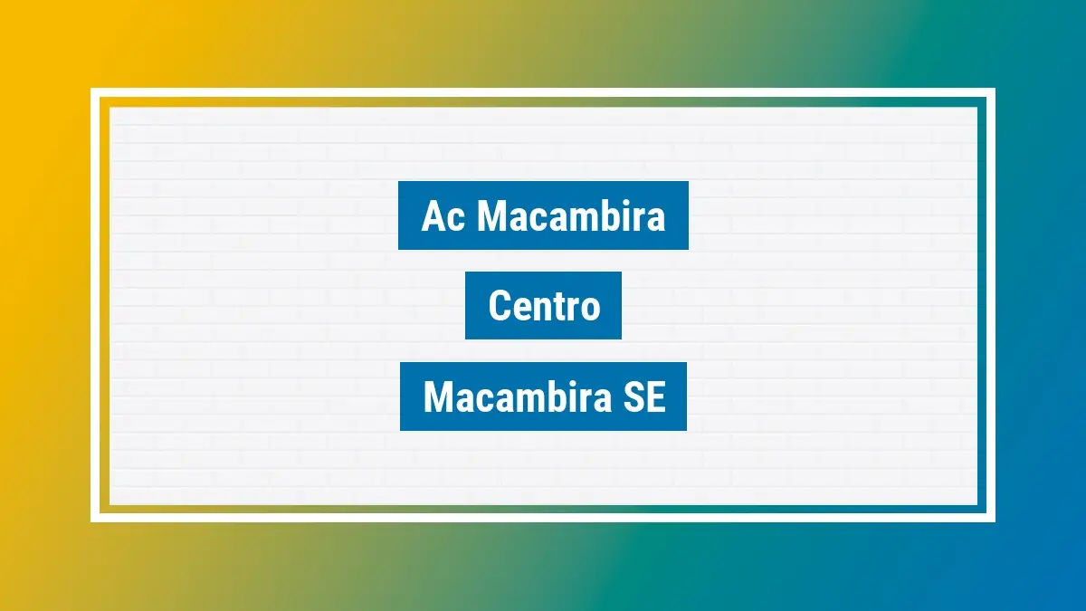 Imagem ilustrativa unidade de agência dos correios ac macambira centro macambira se