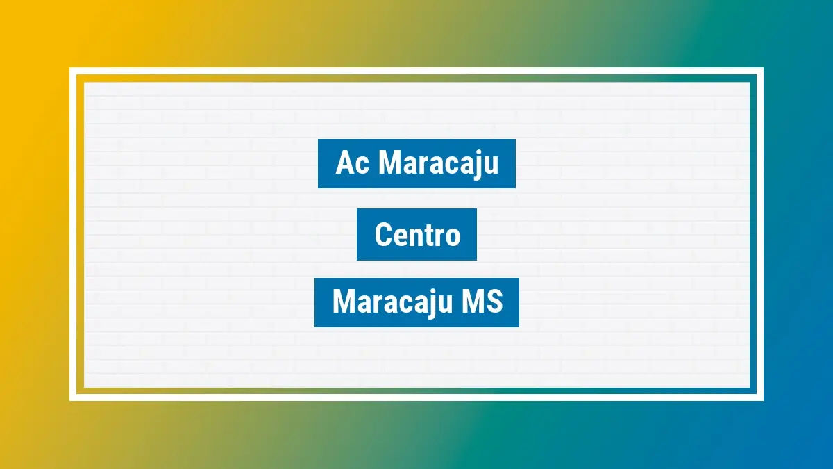 Imagem ilustrativa unidade de agência dos correios ac maracaju centro maracaju ms