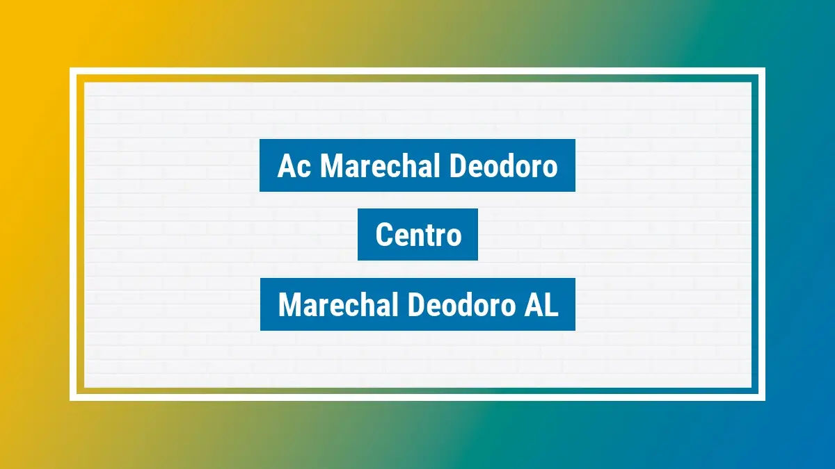 Imagem ilustrativa unidade de agência dos correios ac marechal deodoro centro marechal deodoro al