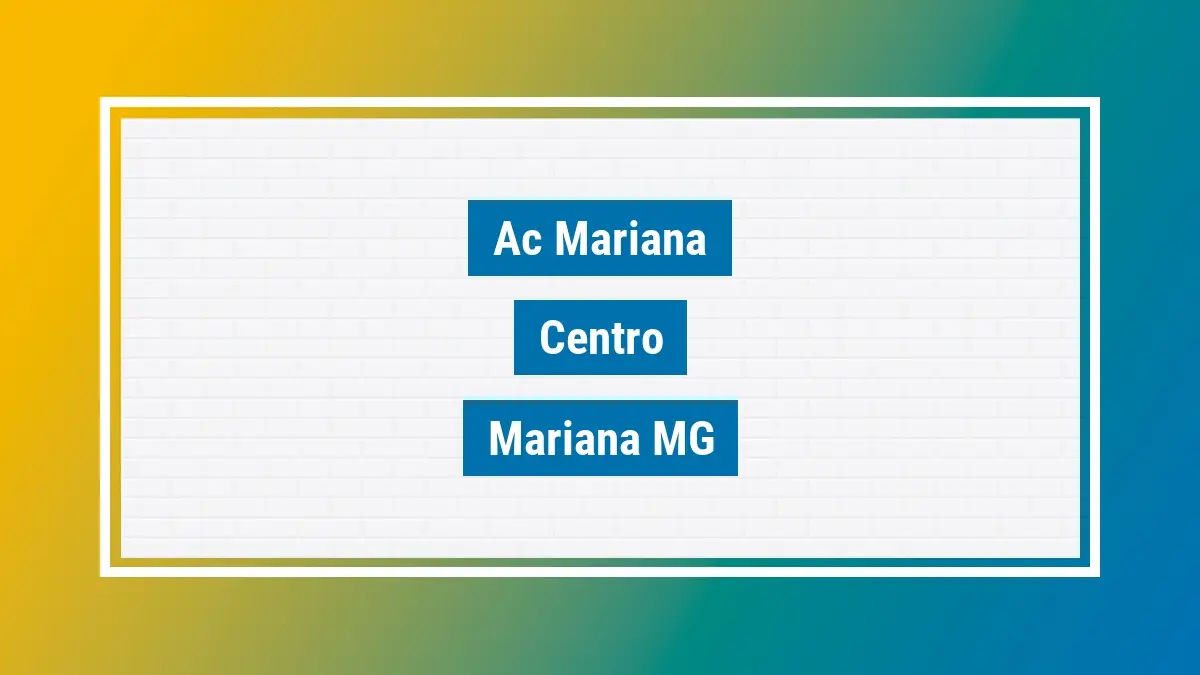 Imagem ilustrativa unidade de agência dos correios ac mariana centro mariana mg
