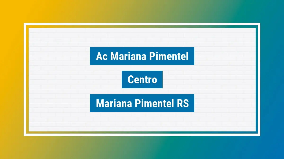 Imagem ilustrativa unidade de agência dos correios ac mariana pimentel centro mariana pimentel rs