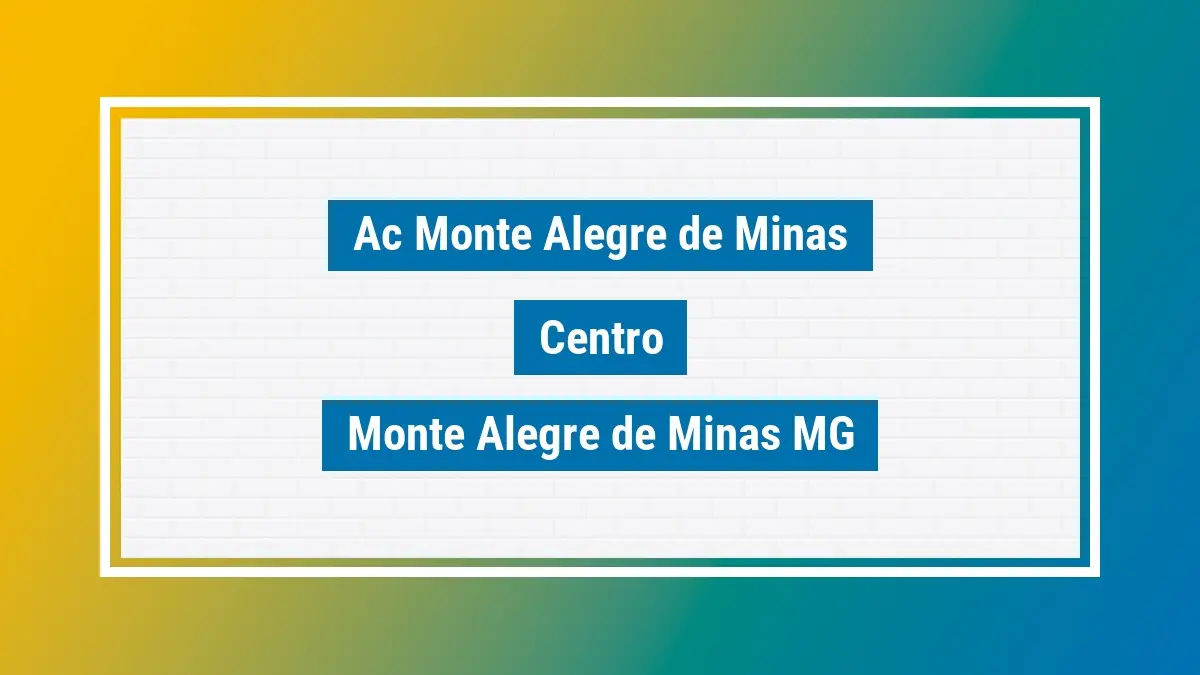 Imagem ilustrativa unidade de agência dos correios ac monte alegre de minas centro monte alegre de minas mg