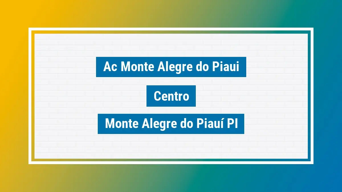 Imagem ilustrativa unidade de agência dos correios ac monte alegre do piaui centro monte alegre do piauí pi