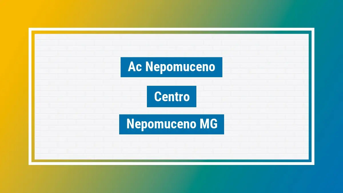 Imagem ilustrativa unidade de agência dos correios ac nepomuceno centro nepomuceno mg