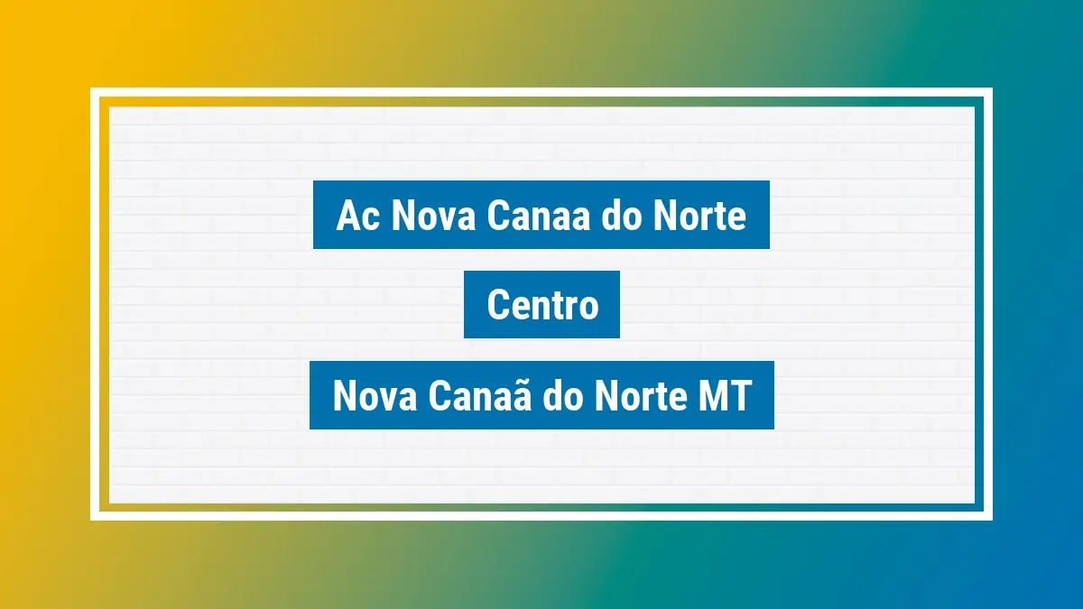 Imagem ilustrativa unidade de agência dos correios ac nova canaa do norte centro nova canaã do norte mt