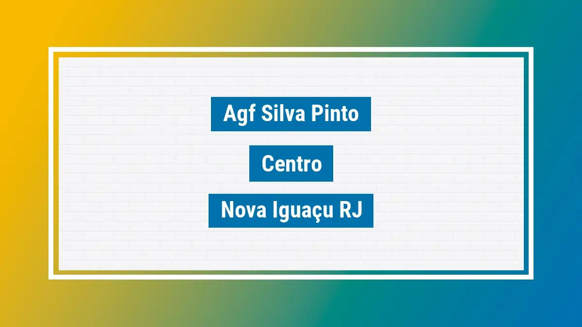 Imagem ilustrativa unidade de agência dos correios agf silva pinto centro nova iguaçu rj