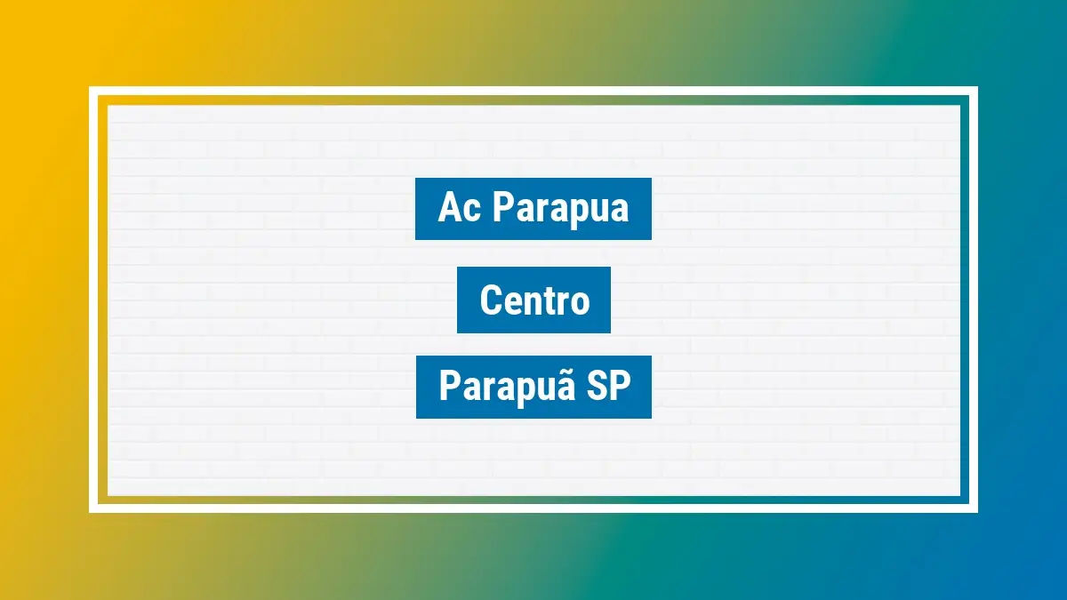 Imagem ilustrativa unidade de agência dos correios ac parapua centro parapuã sp