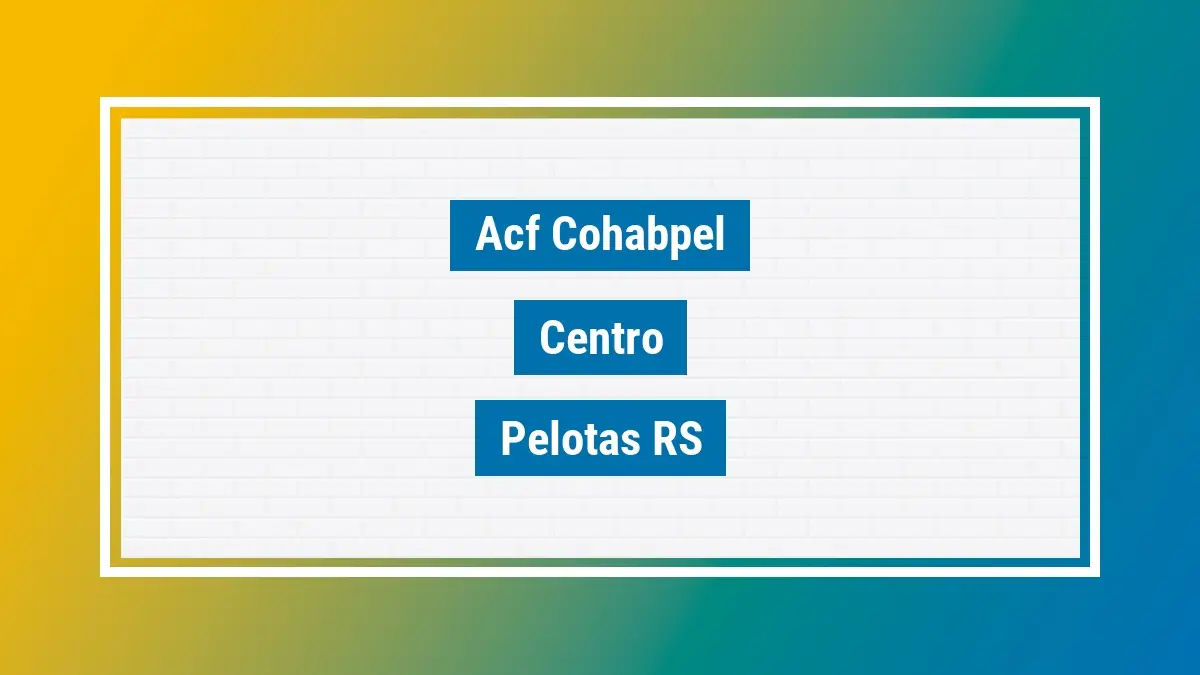 Imagem ilustrativa unidade de agência dos correios acf cohabpel centro pelotas rs