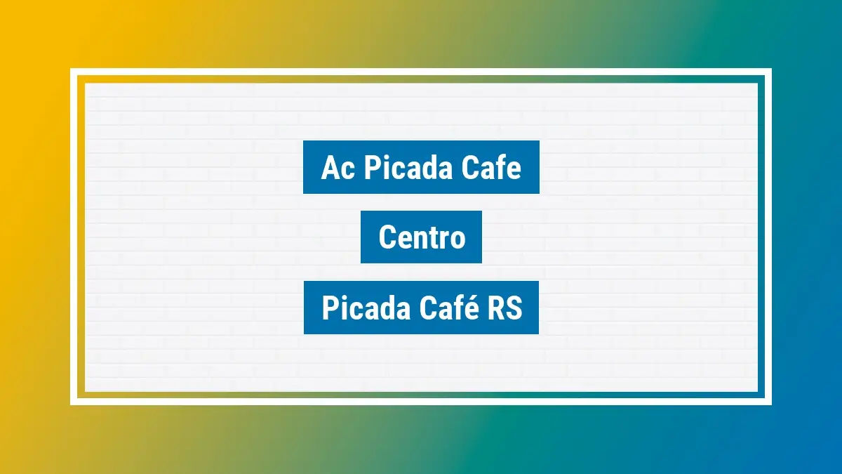 Imagem ilustrativa unidade de agência dos correios ac picada cafe centro picada café rs