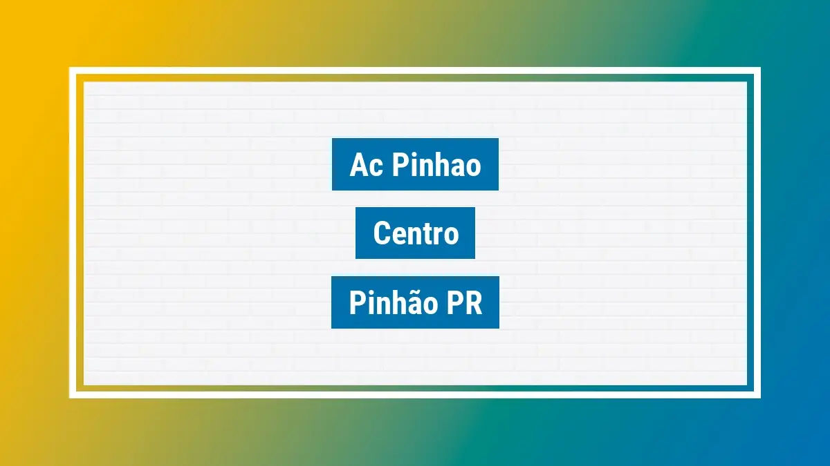 Imagem ilustrativa unidade de agência dos correios ac pinhao centro pinhão pr