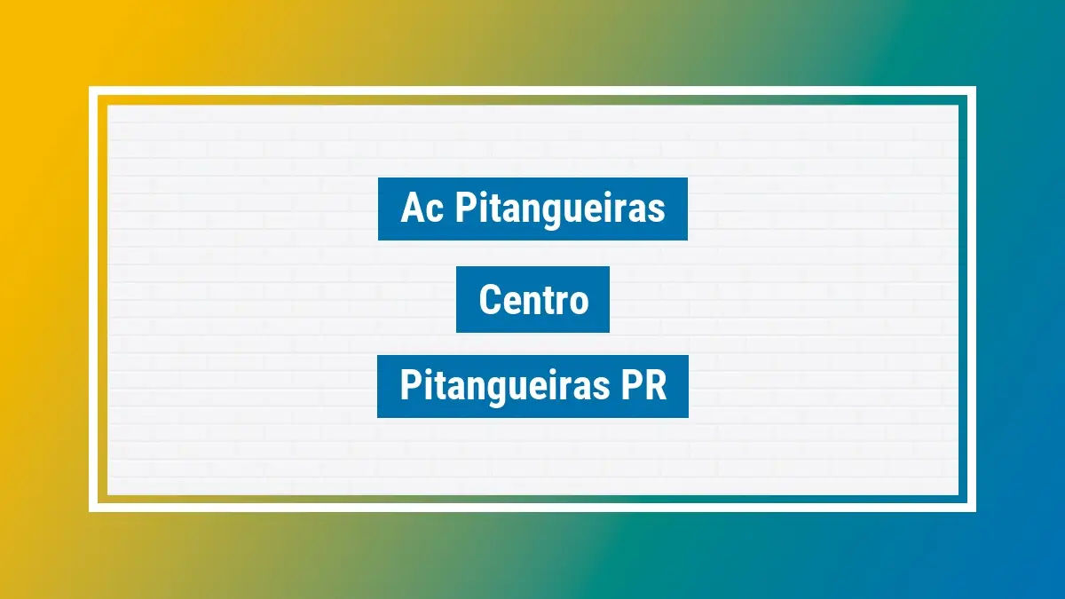 Imagem ilustrativa unidade de agência dos correios ac pitangueiras centro pitangueiras pr