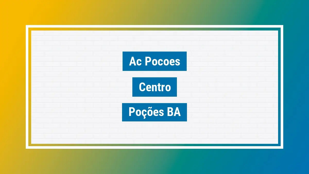 Imagem ilustrativa unidade de agência dos correios ac pocoes centro poções ba