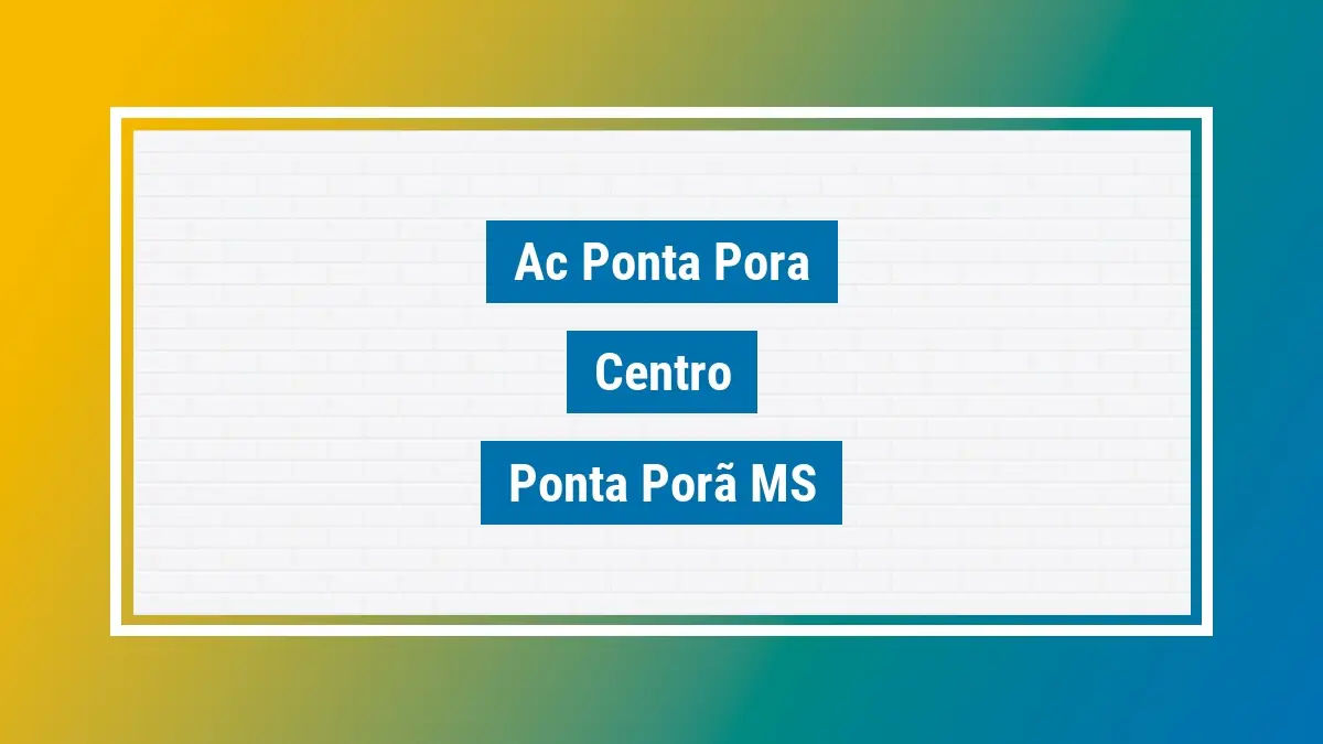 Imagem ilustrativa unidade de agência dos correios ac ponta pora centro ponta porã ms