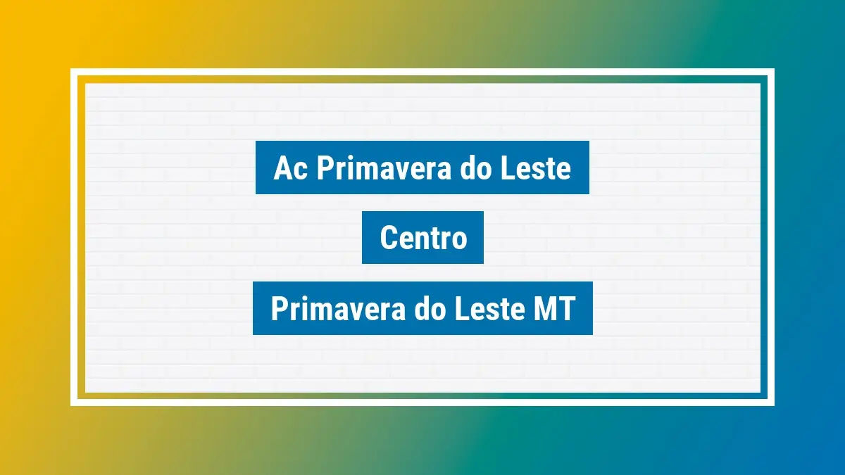 Imagem ilustrativa unidade de agência dos correios ac primavera do leste centro primavera do leste mt