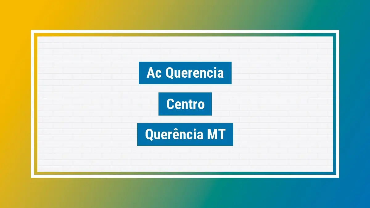 Imagem ilustrativa unidade de agência dos correios ac querencia centro querência mt