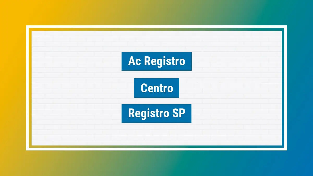 Imagem ilustrativa unidade de agência dos correios ac registro centro registro sp
