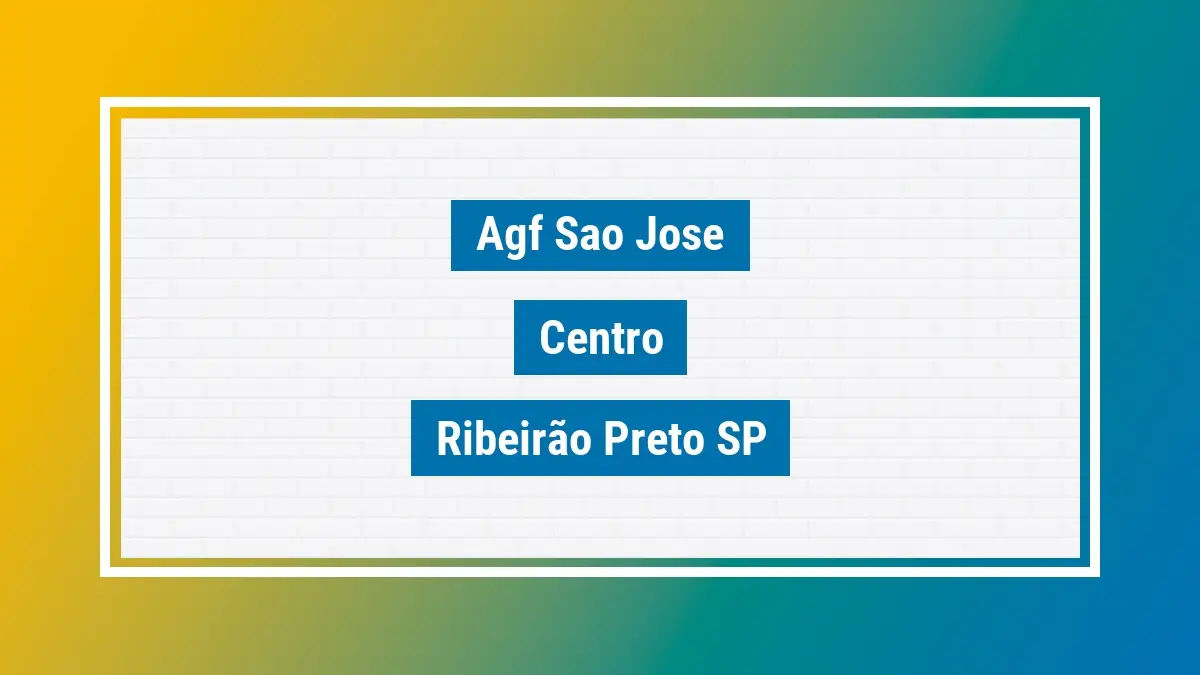 Imagem ilustrativa unidade de agência dos correios agf sao jose centro ribeirão preto sp