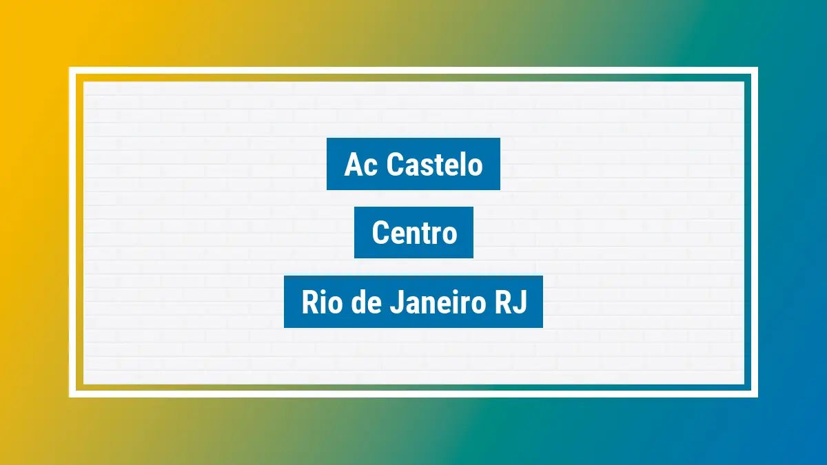 Imagem ilustrativa unidade de agência dos correios ac castelo centro rio de janeiro rj