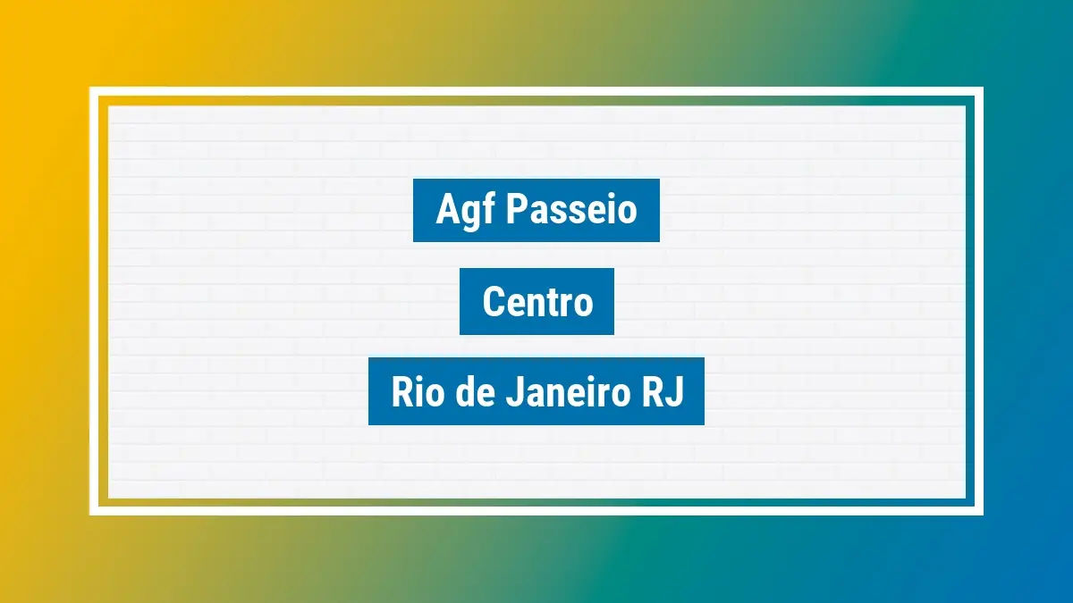 Imagem ilustrativa unidade de agência dos correios agf passeio centro rio de janeiro rj