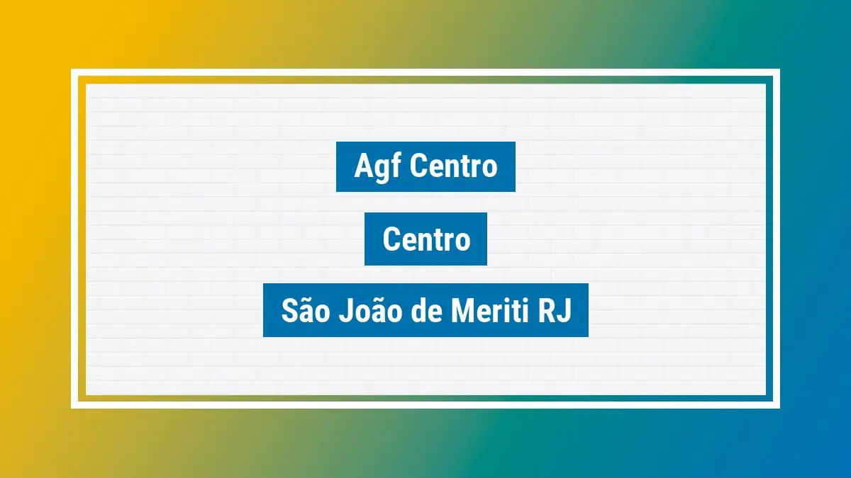 Imagem ilustrativa unidade de agência dos correios agf centro centro são joão de meriti rj