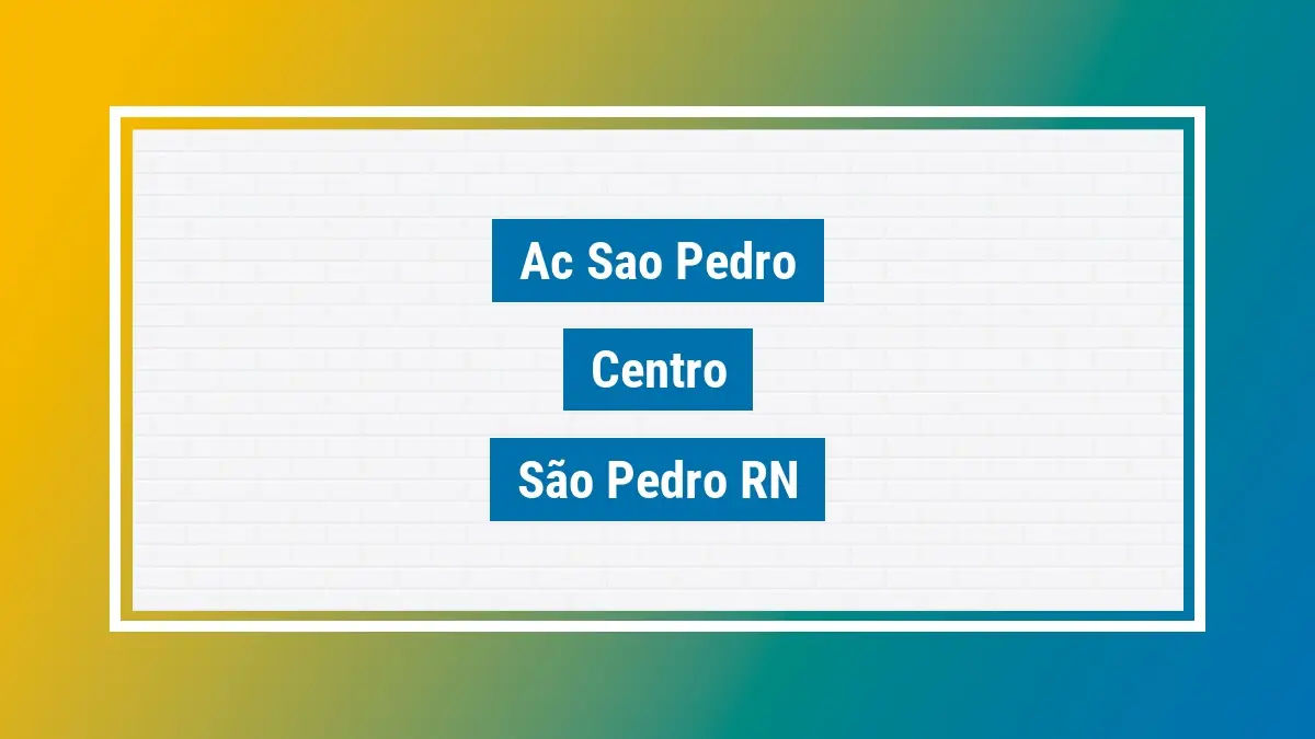 Imagem ilustrativa unidade de agência dos correios ac sao pedro centro são pedro rn