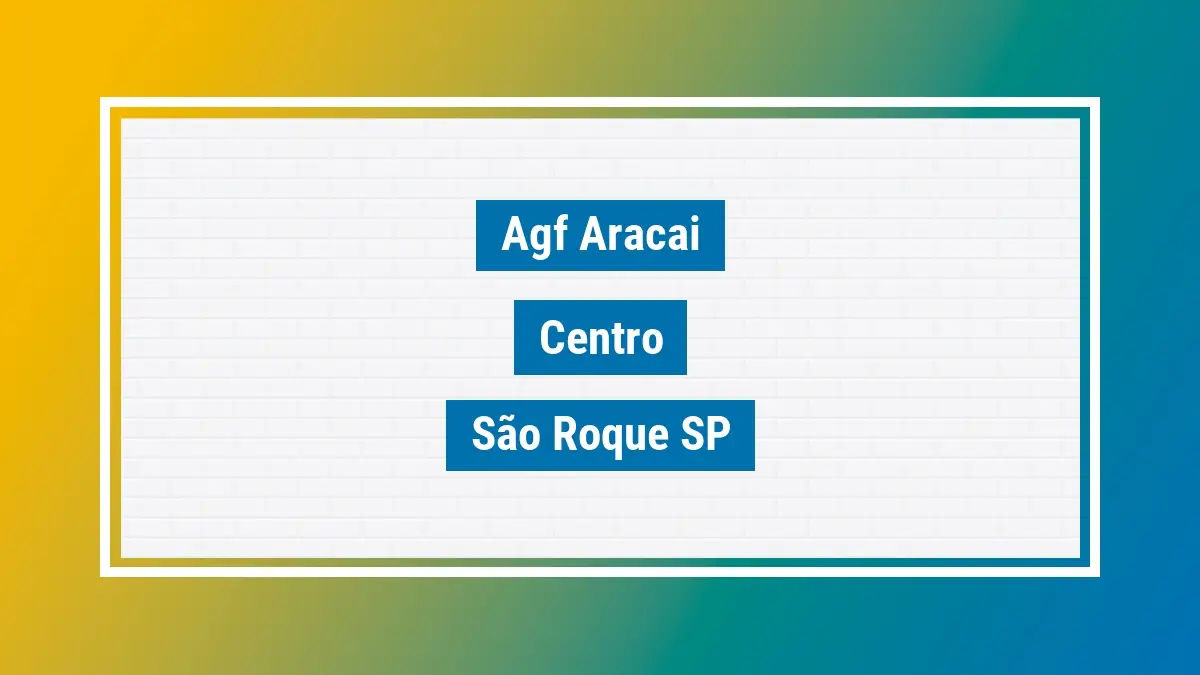Imagem ilustrativa unidade de agência dos correios agf aracai centro são roque sp