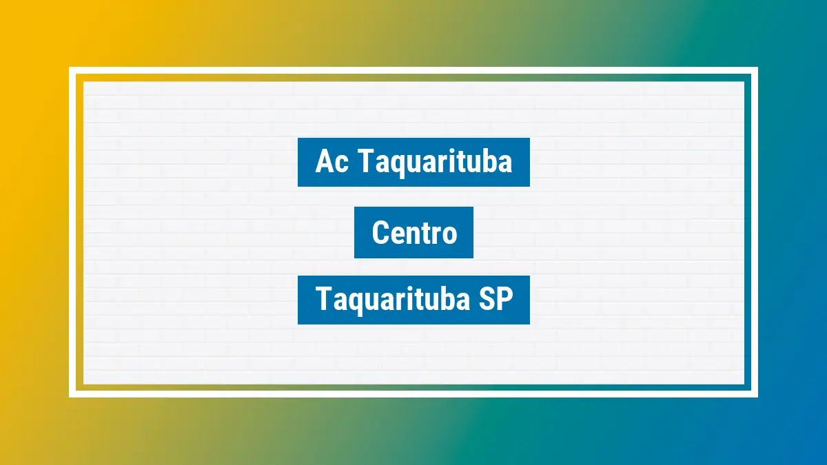 Imagem ilustrativa unidade de agência dos correios ac taquarituba centro taquarituba sp