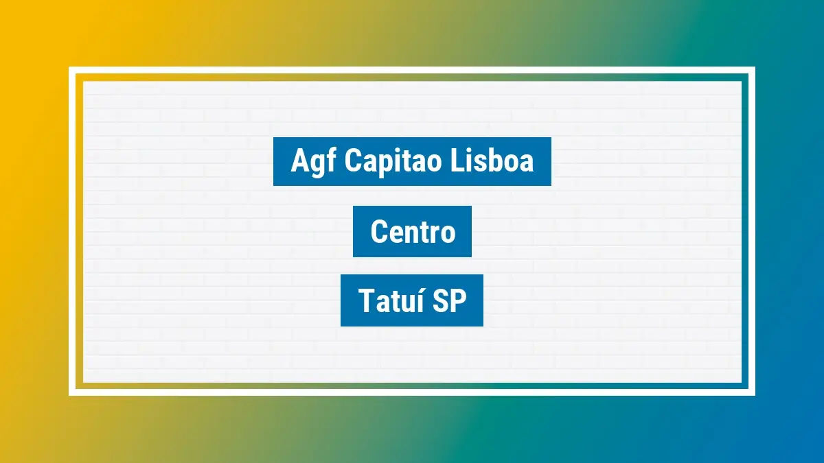 Imagem ilustrativa unidade de agência dos correios agf capitao lisboa centro tatuí sp