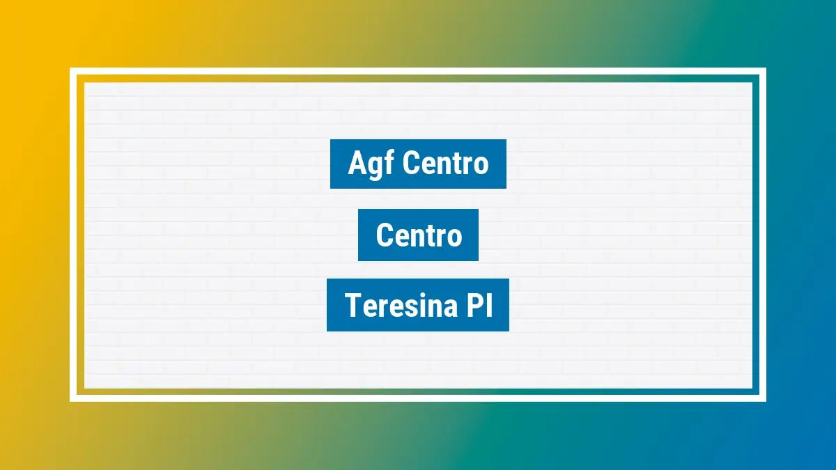 Imagem ilustrativa unidade de agência dos correios agf centro centro teresina pi