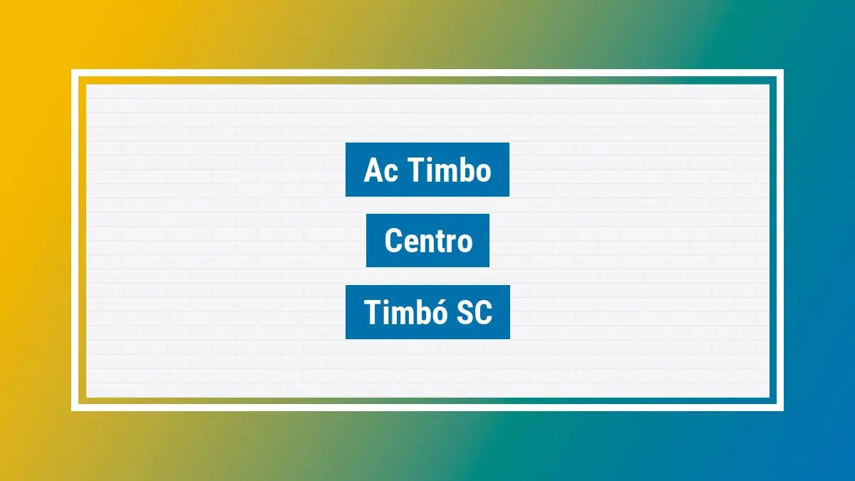 Imagem ilustrativa unidade de agência dos correios ac timbo centro timbó sc