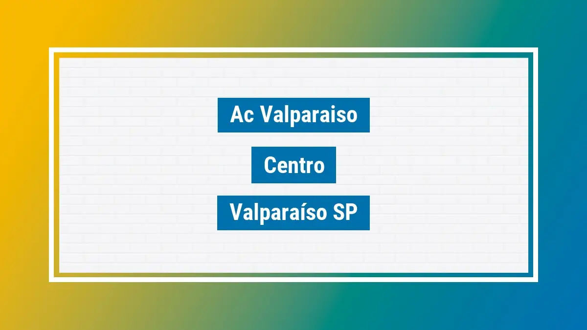 Imagem ilustrativa unidade de agência dos correios ac valparaiso centro valparaíso sp