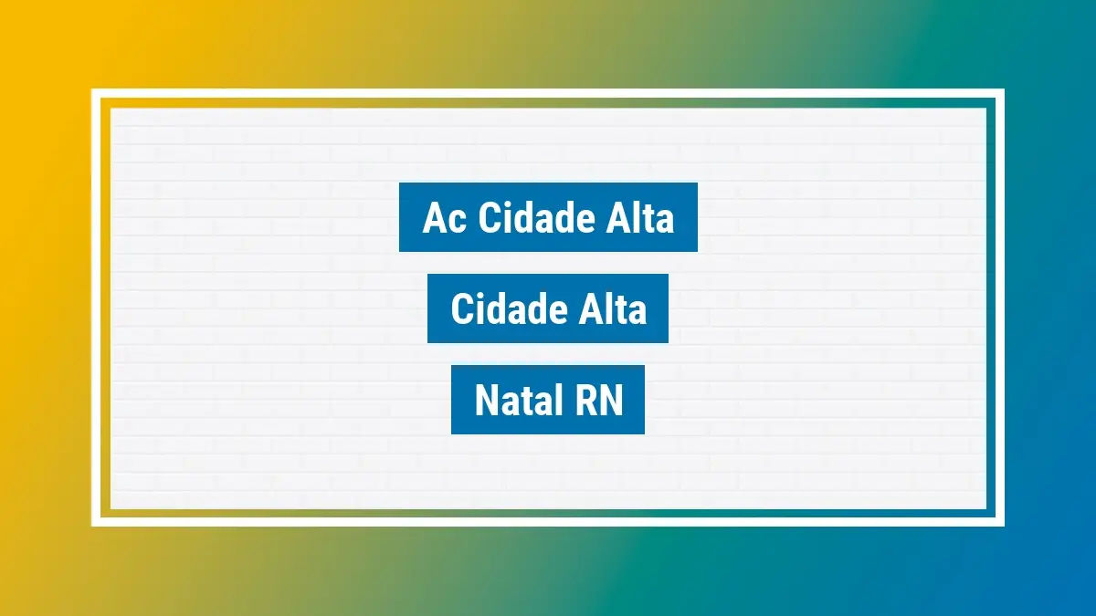 Imagem ilustrativa unidade de agência dos correios ac cidade alta cidade alta natal rn