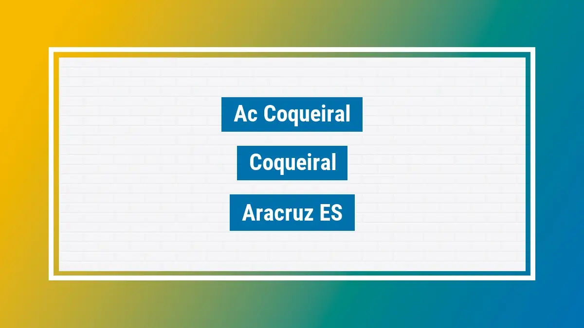 Imagem ilustrativa unidade de agência dos correios ac coqueiral coqueiral aracruz es