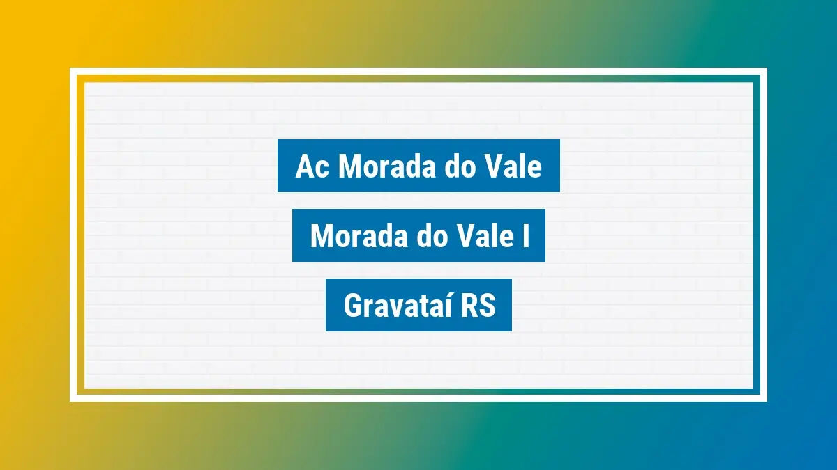Imagem ilustrativa unidade de agência dos correios ac morada do vale morada do vale i gravataí rs