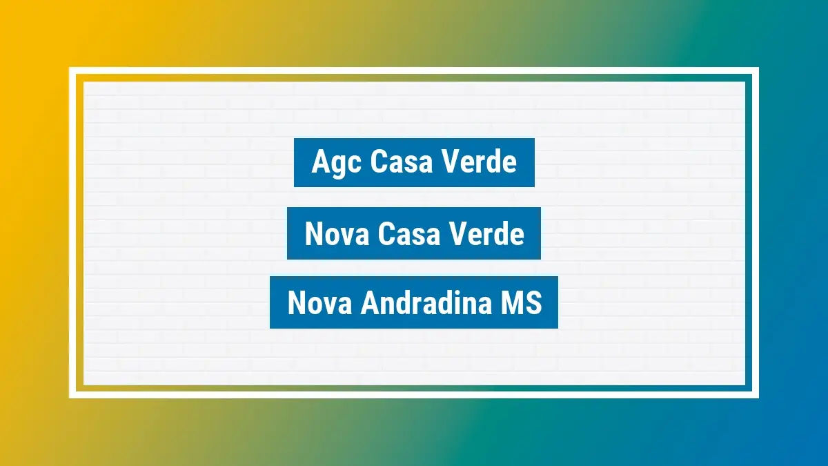 Imagem ilustrativa unidade de agência dos correios agc casa verde nova casa verde nova andradina ms