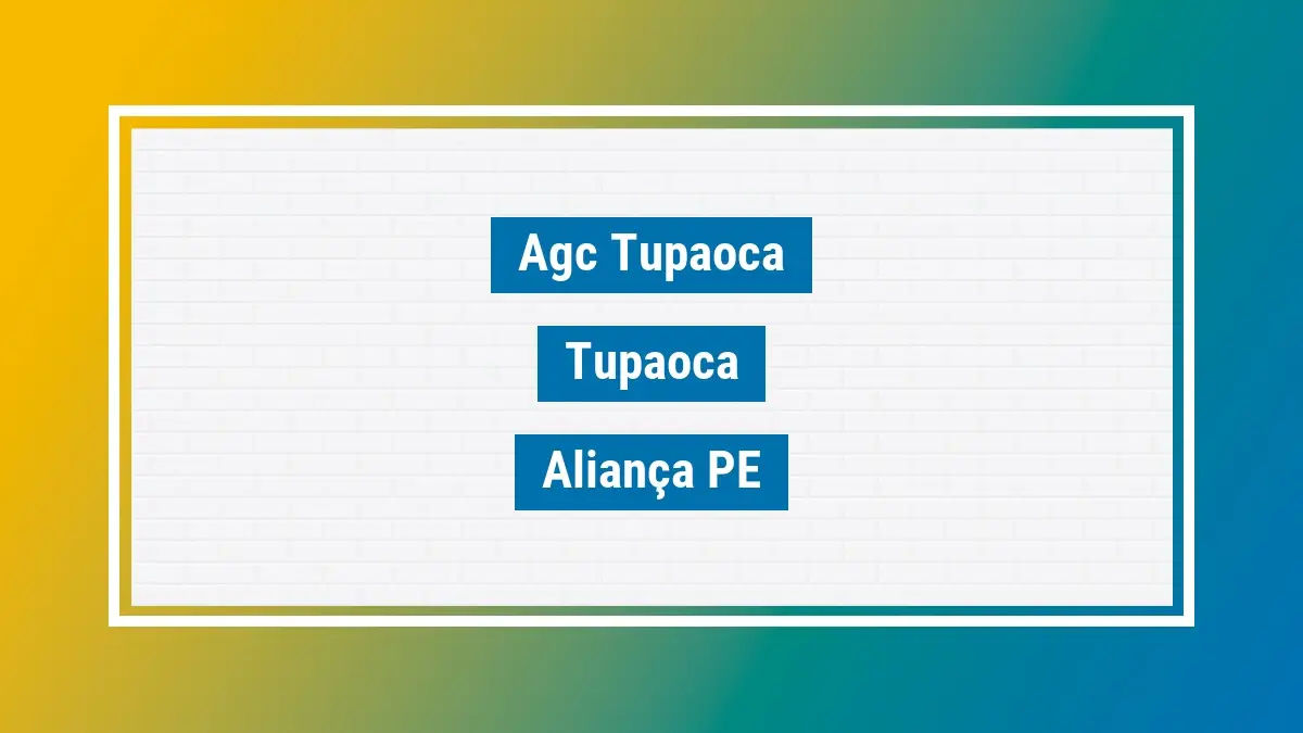 Imagem ilustrativa unidade de agência dos correios agc tupaoca tupaoca aliança pe