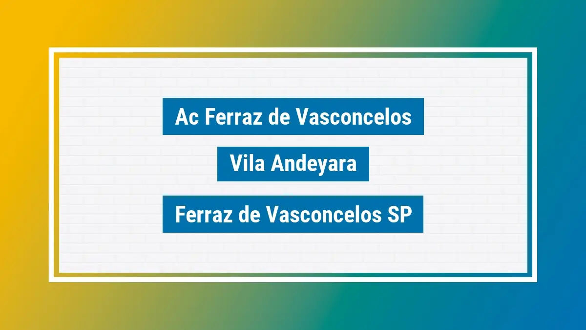 Imagem ilustrativa unidade de agência dos correios ac ferraz de vasconcelos vila andeyara ferraz de vasconcelos sp