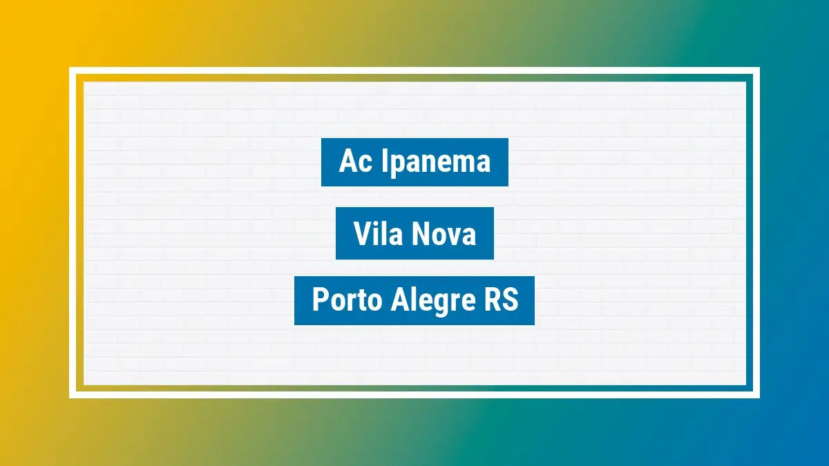 Imagem ilustrativa unidade de agência dos correios ac ipanema vila nova porto alegre rs