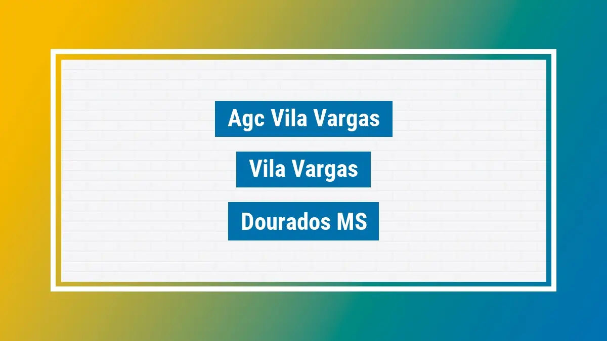 Imagem ilustrativa unidade de agência dos correios agc vila vargas vila vargas dourados ms