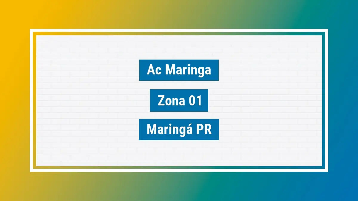 Imagem ilustrativa unidade de agência dos correios ac maringa zona 01 maringá pr