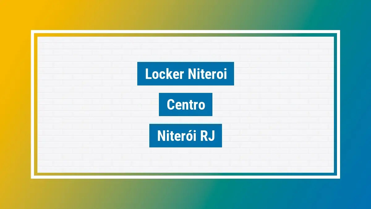 Imagem ilustrativa unidade de locker dos correios locker niteroi centro niterói rj