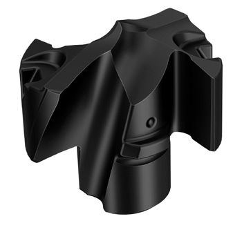 Some exchangeable-tip drills, like Sandvik Coromant’s CoroDrill DE10, are designed to eliminate the need for a pilot hole, thereby drastically reducing cycle times.