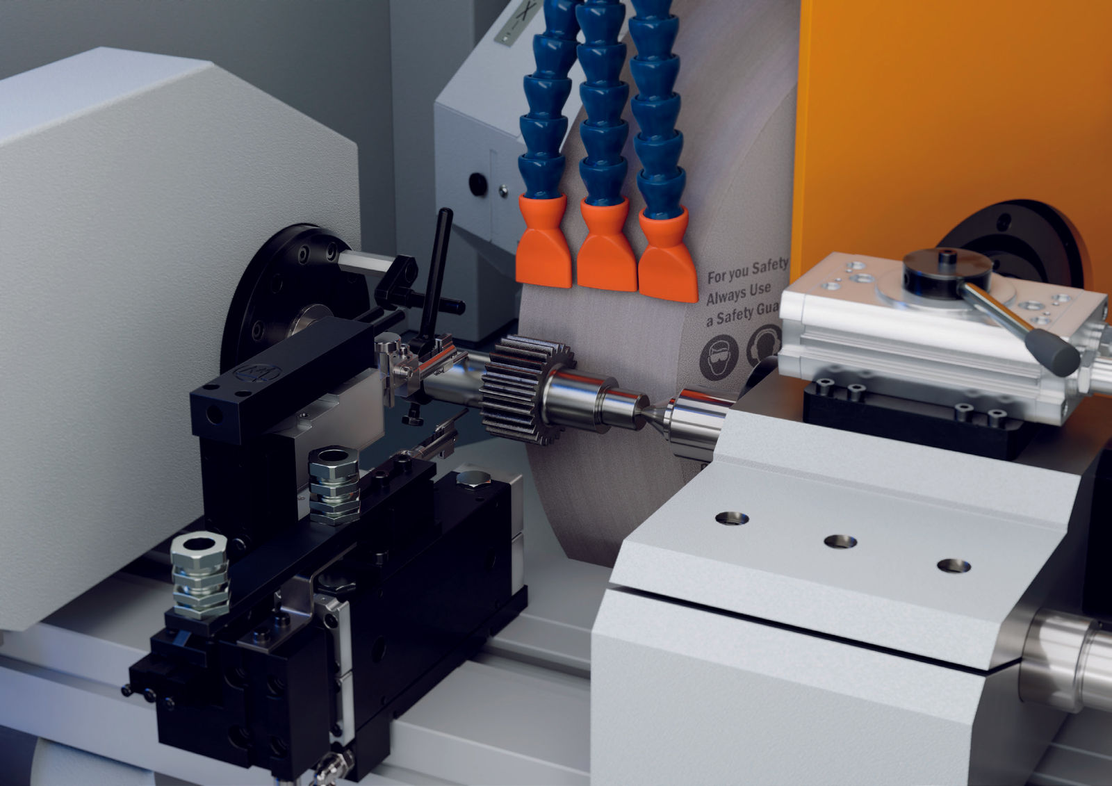 In-process measurement control enables the grinding machine to measure the grinding process and to adjust accordingly, improving the precision and accuracy since deviations can be detected and corrected in real time.