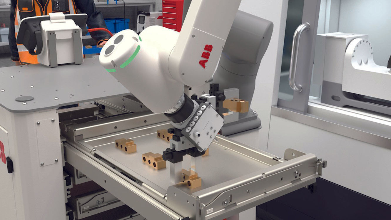 ABB focuses on cobot solutions providing quick installation and operational efficiency.