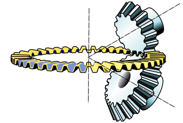 Figure 6—Ring-shaped generating rack with trapezoidal profile.
