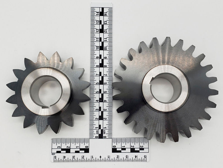 Figure 17—FZG test gears with P51M coating applied.