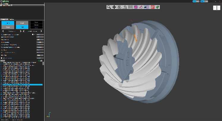 Figure 3—Measured data can be utilized in GPS to migrate gear production to 5-axis CNC platforms.