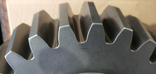 Figure 10—Fully rounded root at midface.
