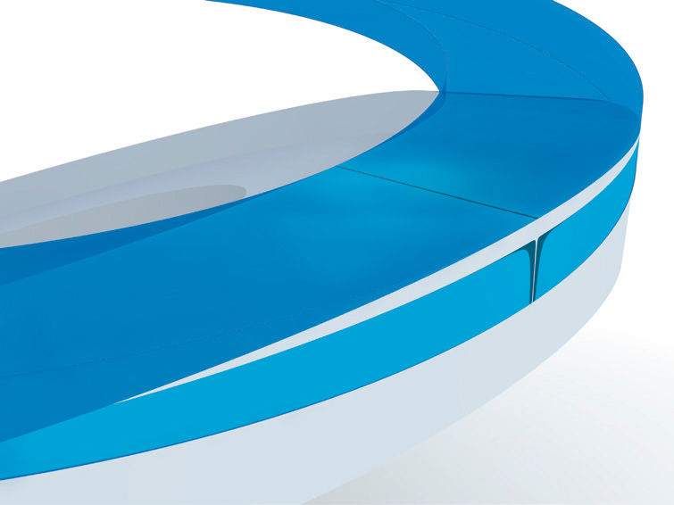 Figure 3—Spiral bevel gear and its crown gear.