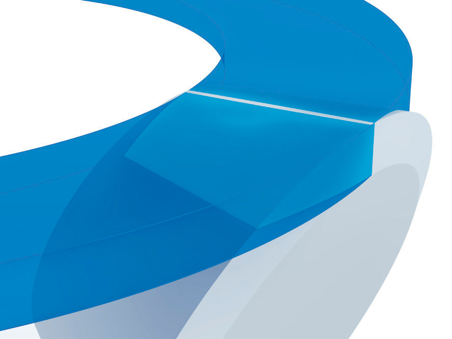 Figure 6—Hypoid pinion and its crown gear—Method 1 with the intrinsic pitch cone.